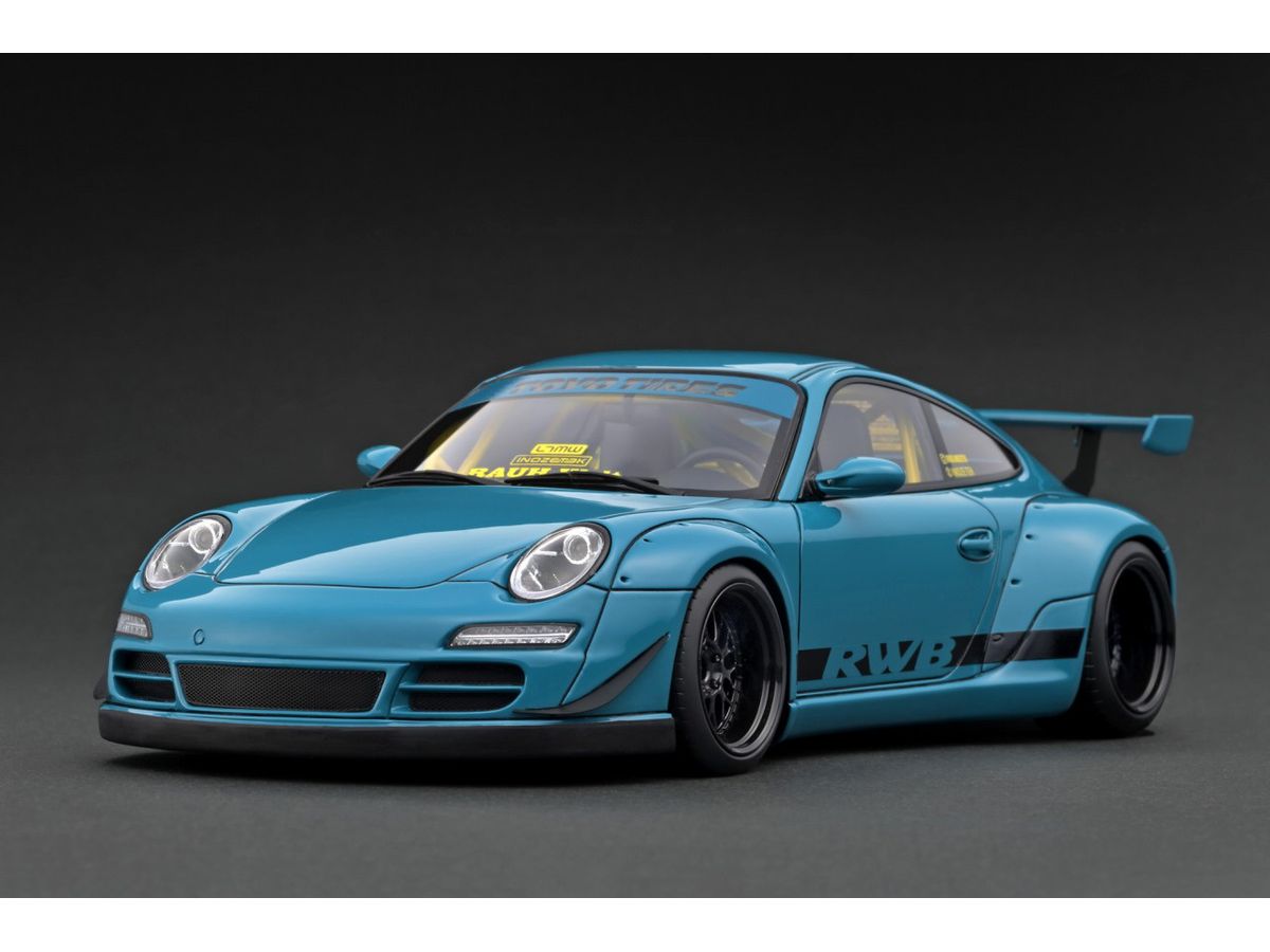 イグニッションモデル　1/18　IG3245　RWB 997 Yellow Ignition Model IG3245 1/18 RWB 997 Yellow With Mr. Nakai JDM
