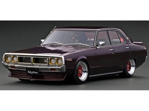 1/18 Nissan Skyline 2000 GT-X (GC110) Purple | HLJ.co.jp