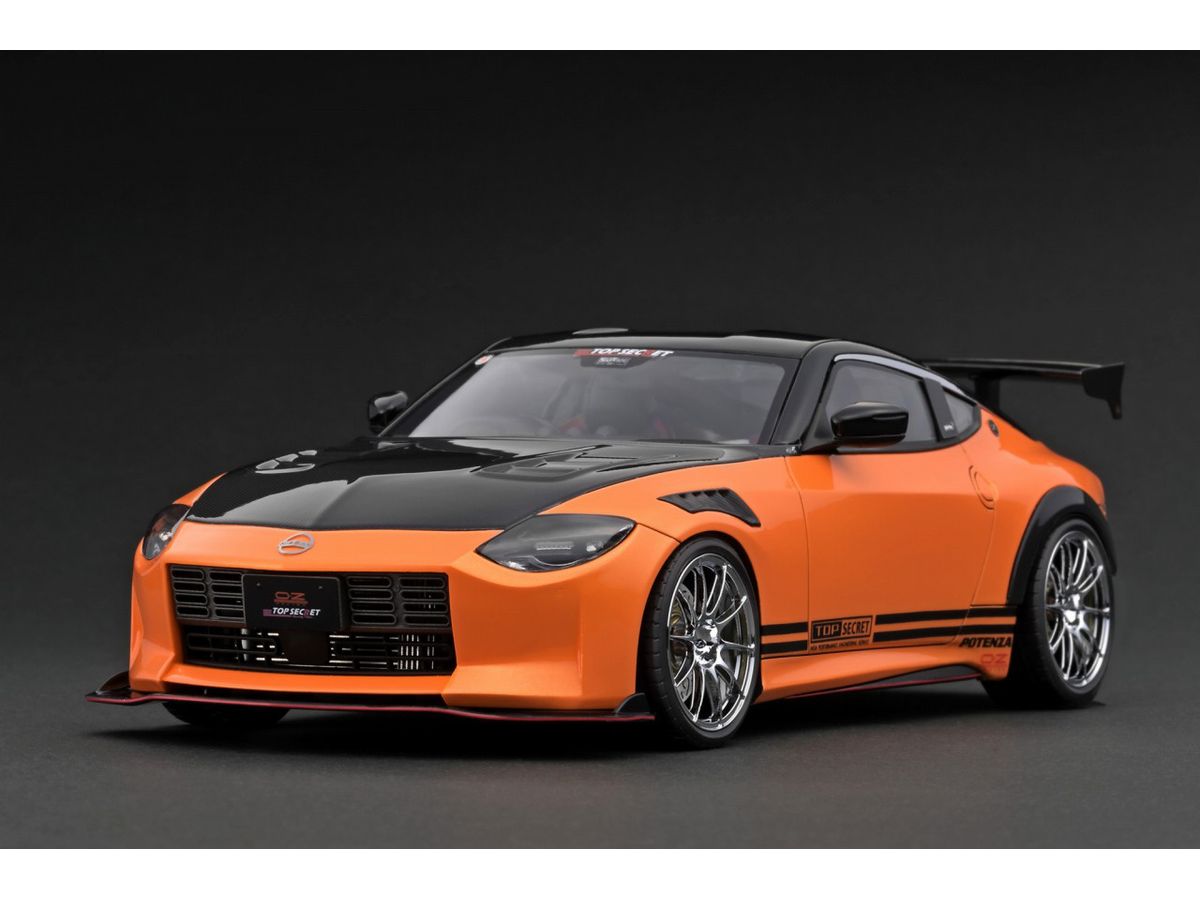 1/18 TOP SECRET Fairlady Z (RZ34) Orange Metallic | HLJ.co.jp