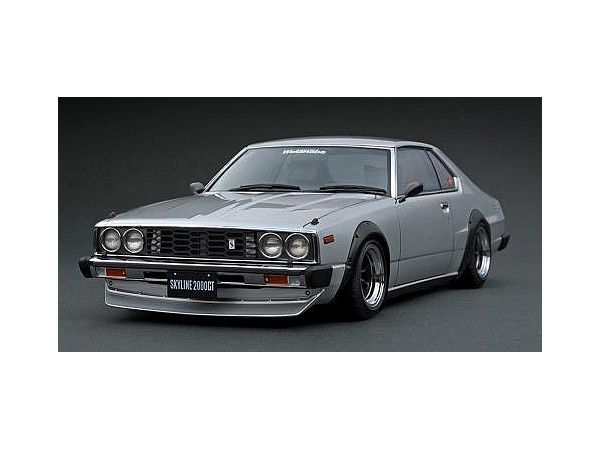 1/18 Nissan Skyline 2000 GT-ES (C210) Silver | HLJ.co.jp