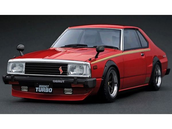 1/18 Nissan Skyline 2000 Turbo GT-ES (C211) Red | HLJ.co.jp