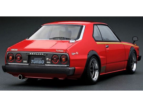 1/18 Nissan Skyline 2000 Turbo GT-ES (C211) Red | HLJ.co.jp