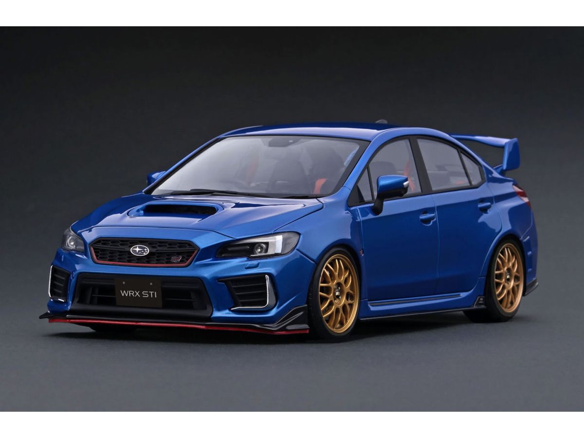 1/18 SUBARU WRX (CBA-VAB) STI Blue Metallic | HLJ.co.jp