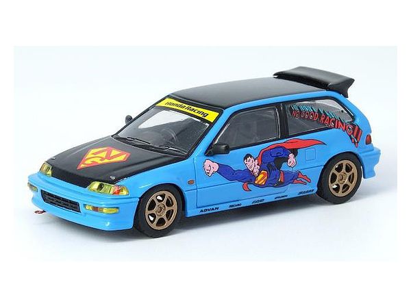 INNO64  イノモデル CIVIC5台セット　大阪環状族 INNO64 1/64 HONDA CIVIC EF9 TEMPLE RACING 大阪オートメッセ