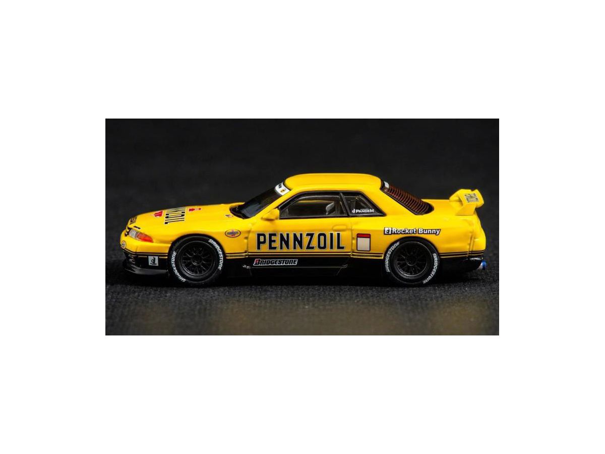 Penzoil R32 1/64 Nissan スカイライン GT-R R32 Pandem Pennzoil レトロカラーコンセプト | HLJ.co.jp