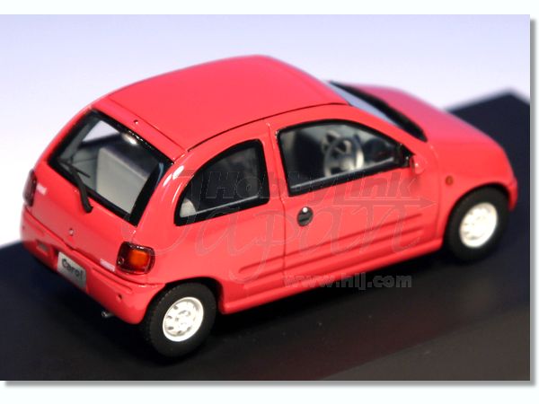 クルマ　まるく　キャロル 赤 ホビーラジコン 1/43 オートザム キャロル 1989 (ラビアンローズ) | HLJ.co.jp