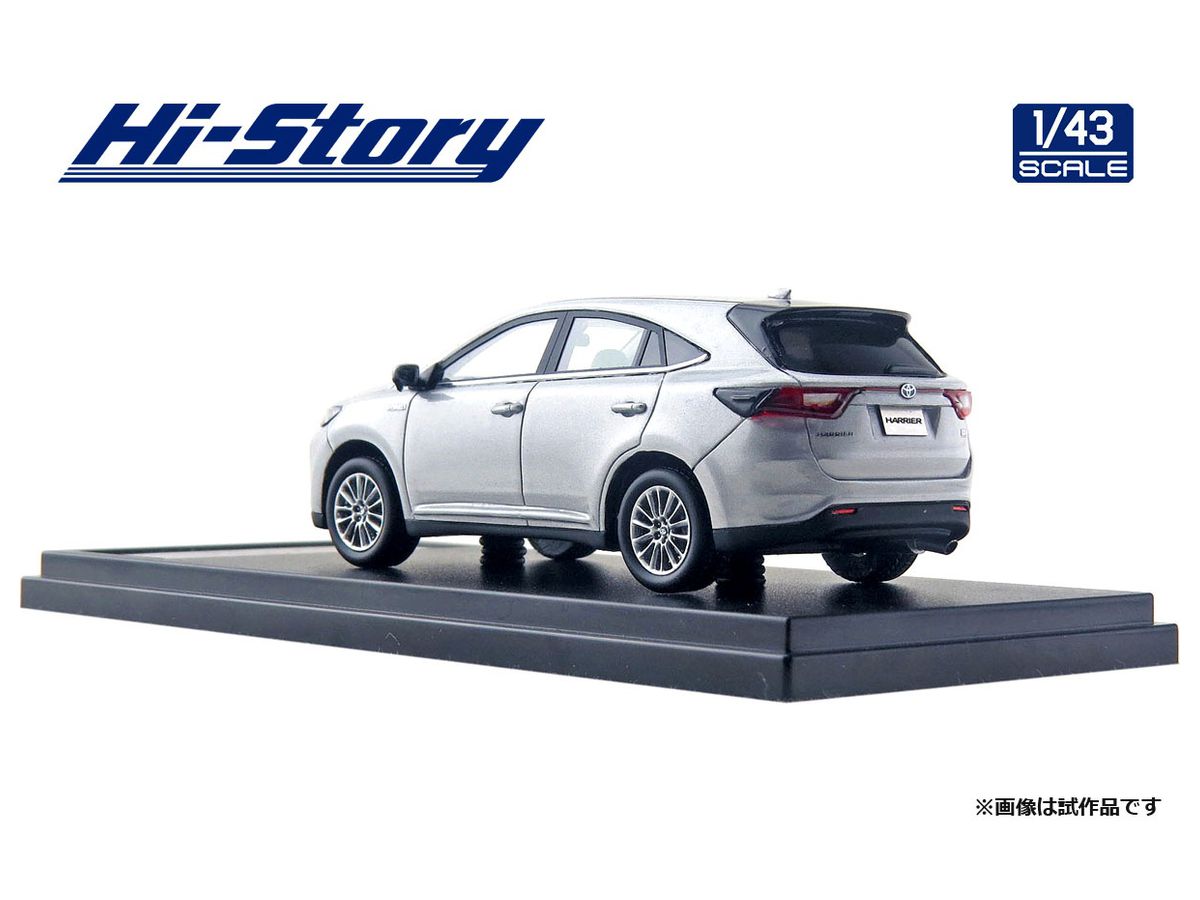 ミニカー　1/43 Toyota HARRIER HYBRID PREMIUM 2017(シルバーメタリック) [HS207SL] ヨドバシ.com - ハイストーリー HS207SL トヨタ ハリアー
