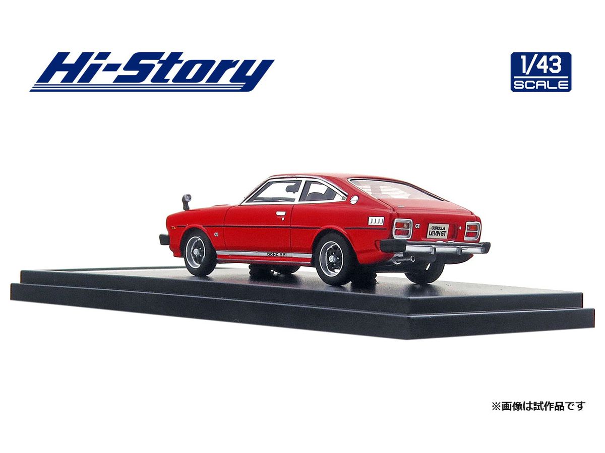 未開封 Hi-Story 1/43 カローラレビン GT 1977 スピカレッド 1/43 Toyota COROLLA LEVIN GT (1977) スピカレッド | HLJ.co.jp