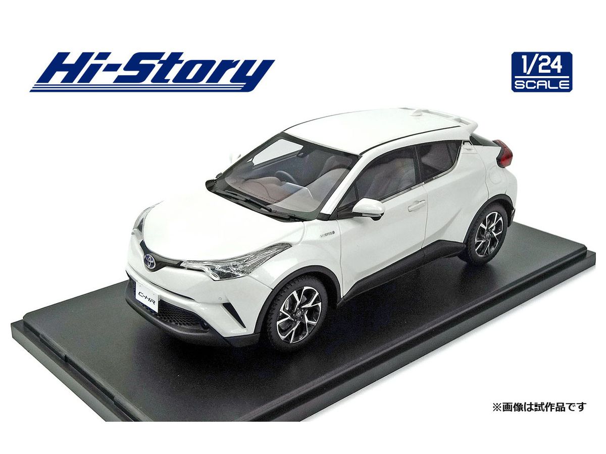 1/24　Toyota　C-HR　G（2017）　ホワイトパール 1/24 Toyota C-HR G (2017) ホワイトパールクリスタルシャイン