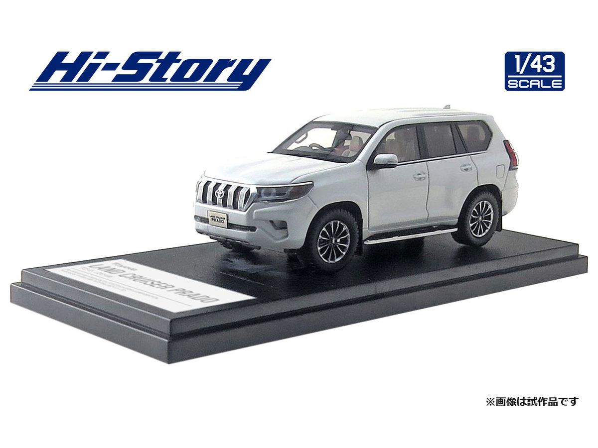 1/43 トヨタ ランドクルーザー プラド TZ-G (2019) ホワイトパール