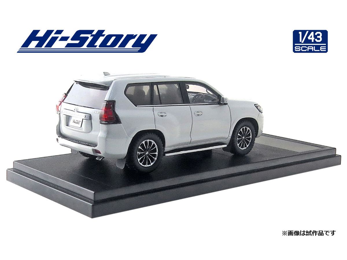 ハイストーリー 1/43 トヨタ ランドクルーザープラド ホワイト 【公式