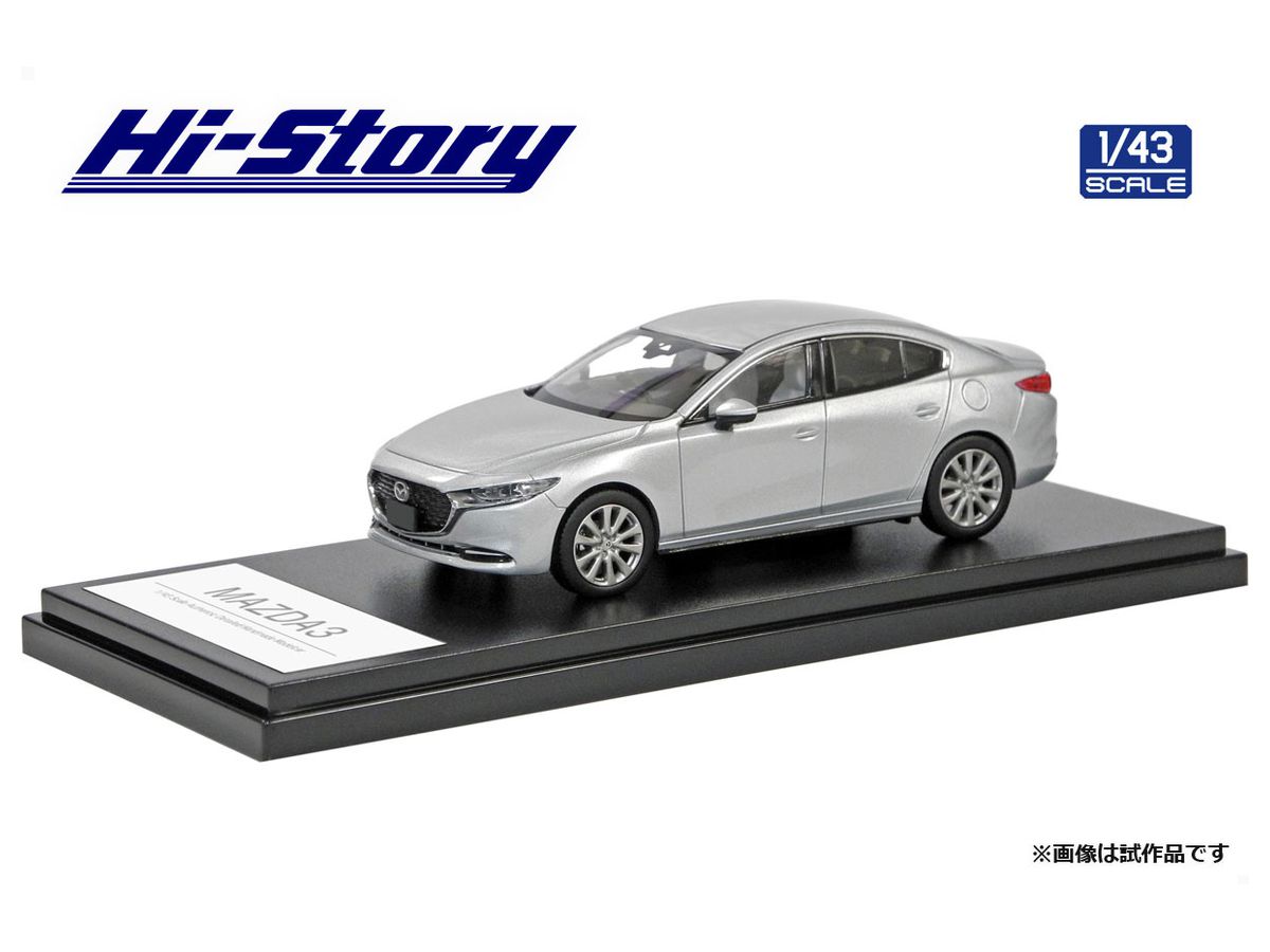 1/43 MAZDA3 SEDAN (2019) ソニックシルバーメタリック | HLJ.co.jp