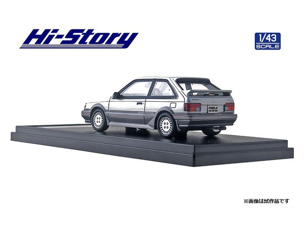 1/43 MAZDA FAMILIA FULL TIME 4WD GT-X (1985) サンビームシルバーM