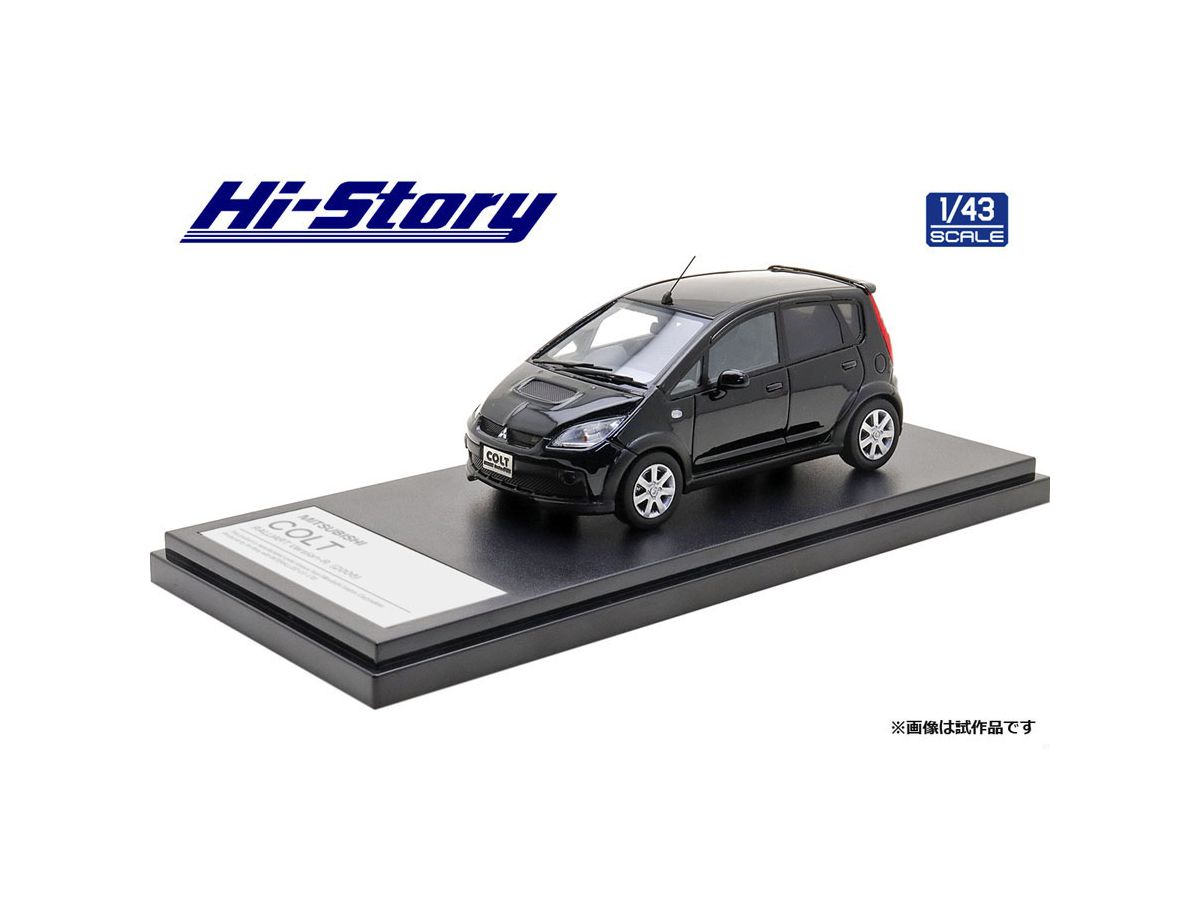 ミニカー 1/43 三菱 コルト COLT CZC シルバー ディーラー モデルカー