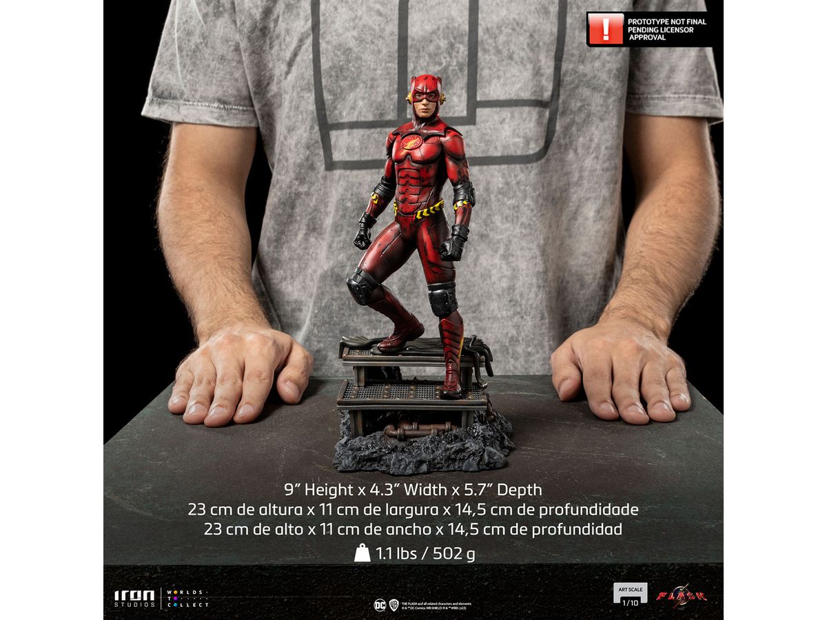 フラッシュ スタチュー　アイアンスタジオ 1/10 DC アイアン・スタジオ スタチュー アートスケール