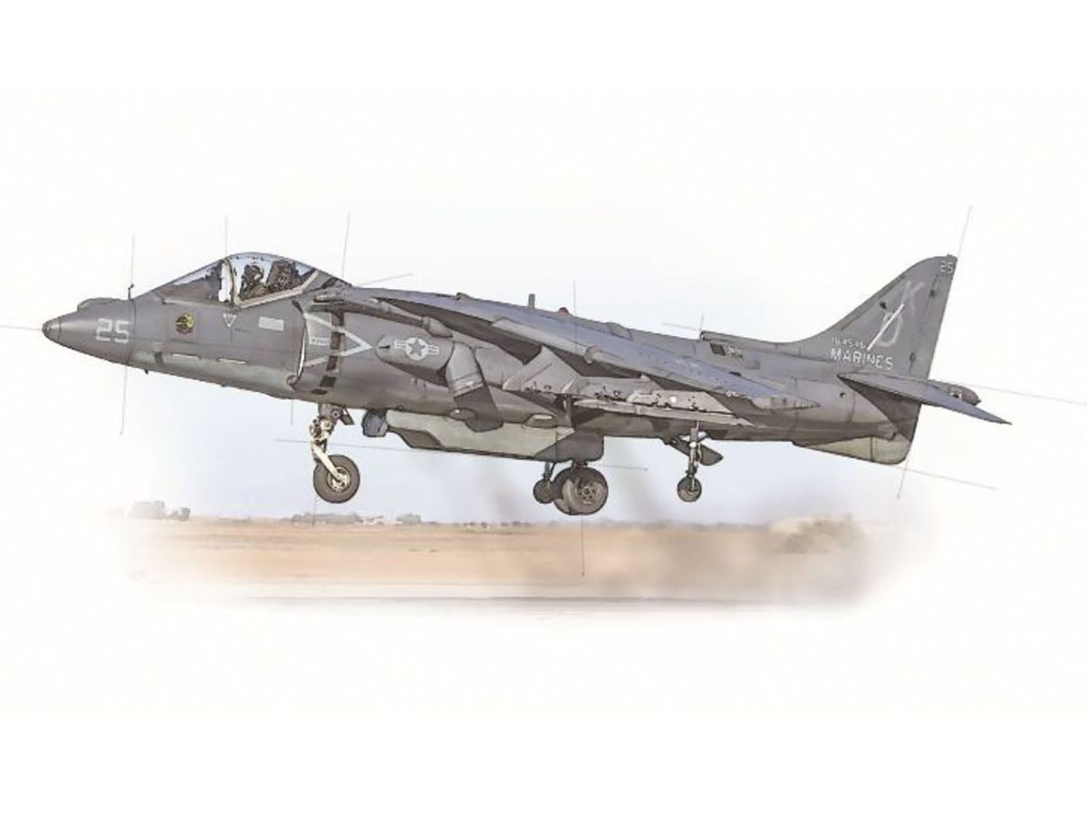 1/72 アメリカ海兵隊 AV-8B ハリアー II | HLJ.co.jp