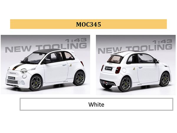1/43 FIAT アバルト 500e 2024 ホワイト | HLJ.co.jp