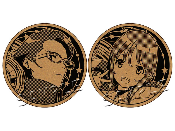 Occultic Nine オカルティック ナイン コルクコースター 橋上サライ 相川実優羽 Occultic Nine オカルティック ナイン コルクコースター 橋上サライ 相川実優羽