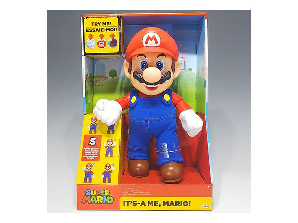 Its A Me Mario スーパーマリオ 12インチトーキングフィギュア By ジャックスパシフィック ホビーリンク ジャパン Its A Me Mario スーパーマリオ 12インチトーキングフィギュア By ジャックスパシフィック ホビーリンク ジャパン