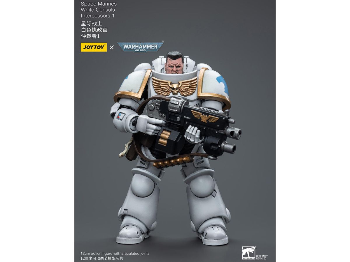 1/18 ウォーハンマー40,000 スペースマリーン ホワイトコンスル