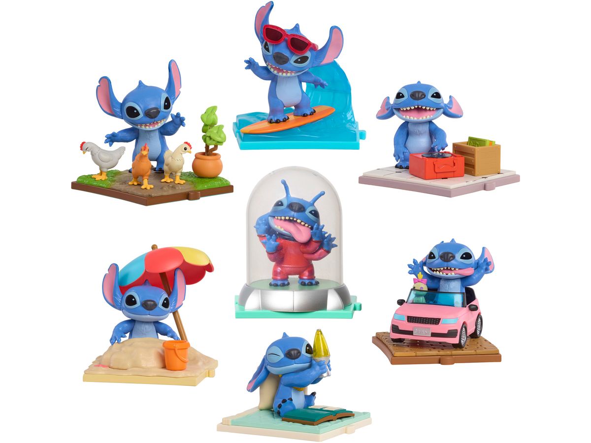 Disney - スティッチ 映画スティッチ 場面フィギュア 1Box 8pcs | HLJ.co.jp
