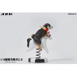フィギュア　木馬に乗る柴犬 2.0 A2 1/6 レジン製塗装済み完成品 1/6 木馬に乗る柴犬 2.0 A2[JXKスタジオ]《在庫切れ》