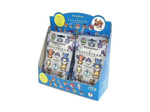 nanoblock ミニポケットモンスター シリーズ02 1Box 12pcs | HLJ.co.jp