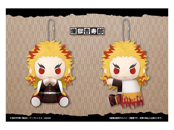 鬼滅の刃 ぴたぬい 煉獄杏寿郎 鬼滅の刃 ぴたぬい 煉獄杏寿郎