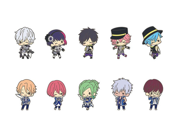 B-PROJECT 鼓動アンビシャス ラバーストラップコレクション 1Box 10pcs