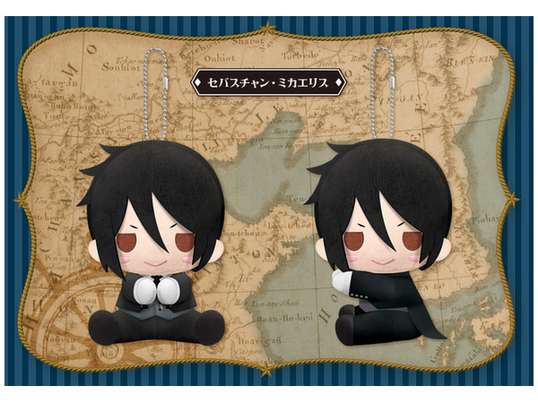 黒執事　ぴたぬい　セバスチャン ぴたぬい 黒執事 Book of the Atlantic セバスチャン