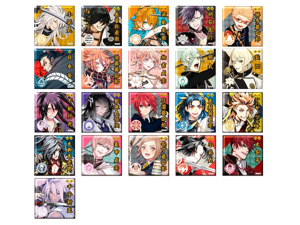 トレーディングバッジコレクション 刀剣乱舞 Online Vol 3 1 Box 21pcs By コトブキヤ ホビーリンク ジャパン