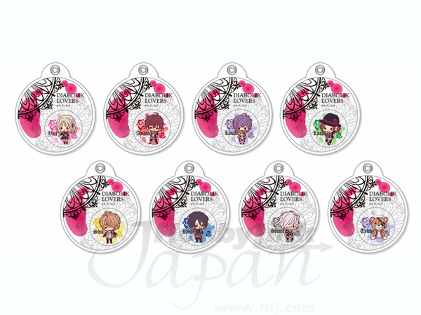 ディアボリックラヴァーズ ジェルストラップコレクション: 1Box 8pcs 