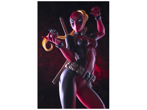 未開封 MARVEL美少女 レディ・デッドプール 山下しゅんや フィギュア 新品未開封 MARVEL美少女 レディ・デッドプール コトブキヤ 山下
