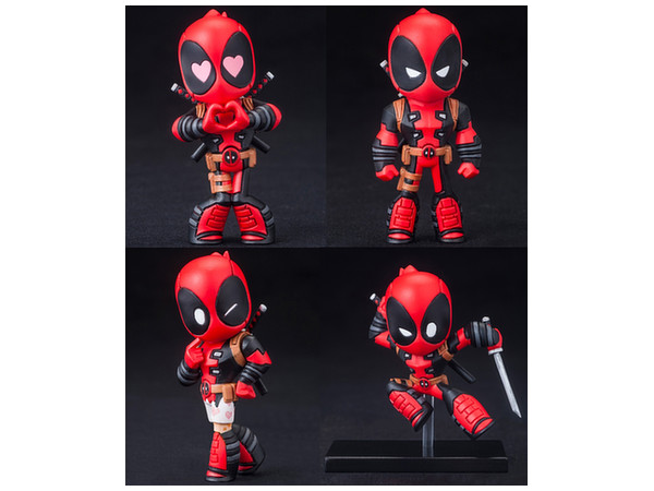 グリヒル ミニフィギュアコレクション デッドプール 1Box 4pcs