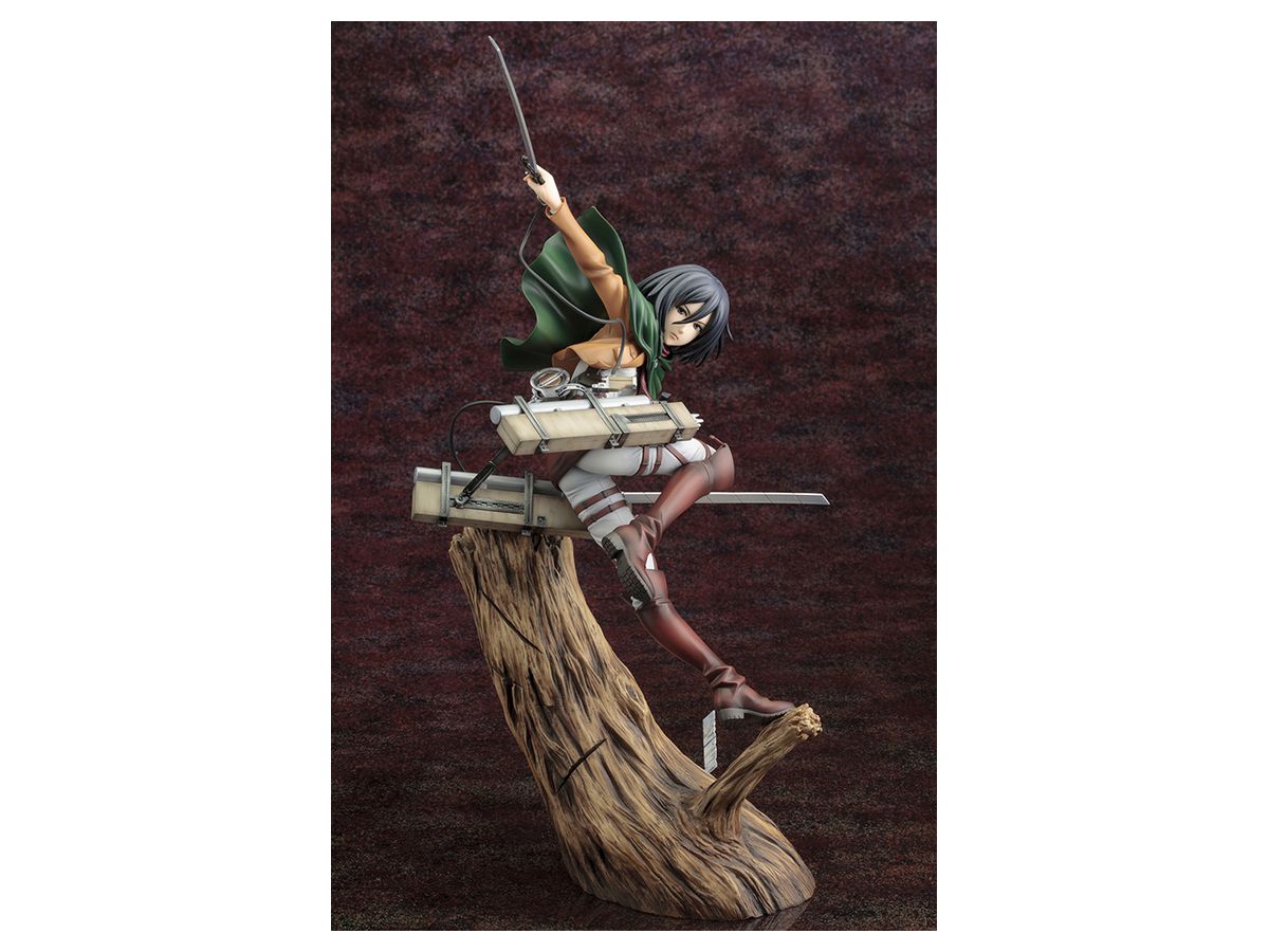 コトブキヤ ARTFX J 進撃の巨人 ミカサ・アッカーマン フィギュア 腹筋