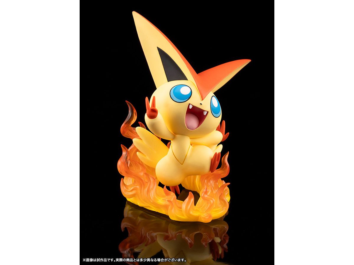 Pokemon Touya with Victini ARTFX J STATUE (Pokemon Black and White)