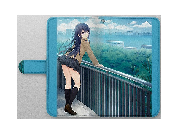 珈琲貴族先生 描き下ろし 手帳型スマホケース 白峰莉花 汎用lサイズ By キース ホビーリンク ジャパン