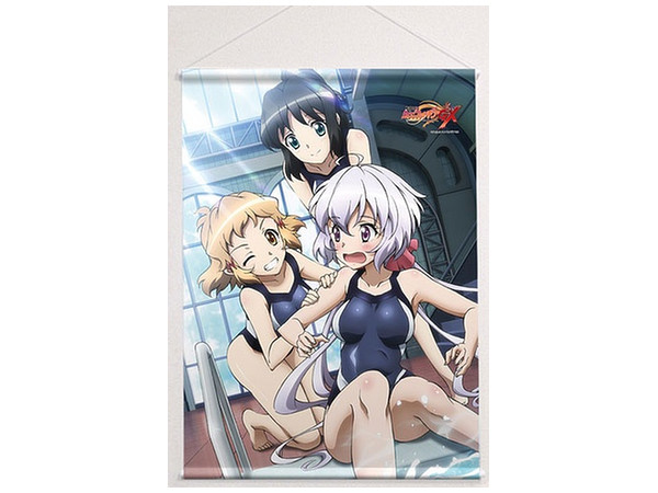 戦姫絶唱シンフォギアgx B2タペストリー 響 クリス 未来 水着 戦姫絶唱シンフォギアgx B2タペストリー 響 クリス 未来 水着