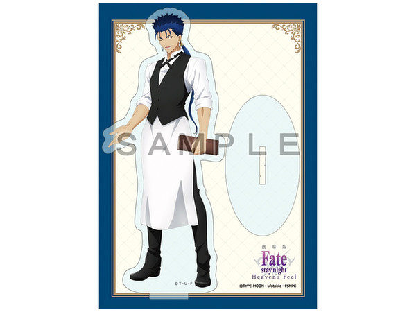 Fate HF ランサー アクスタ カフェ Fate/stay night (HF) 描き下ろしアクリルスタンド (ランサー/カフェ