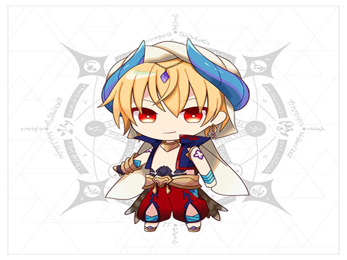 Fate FGO ハゴロモ バビロニア ギルガメッシュ 術ギル クッション