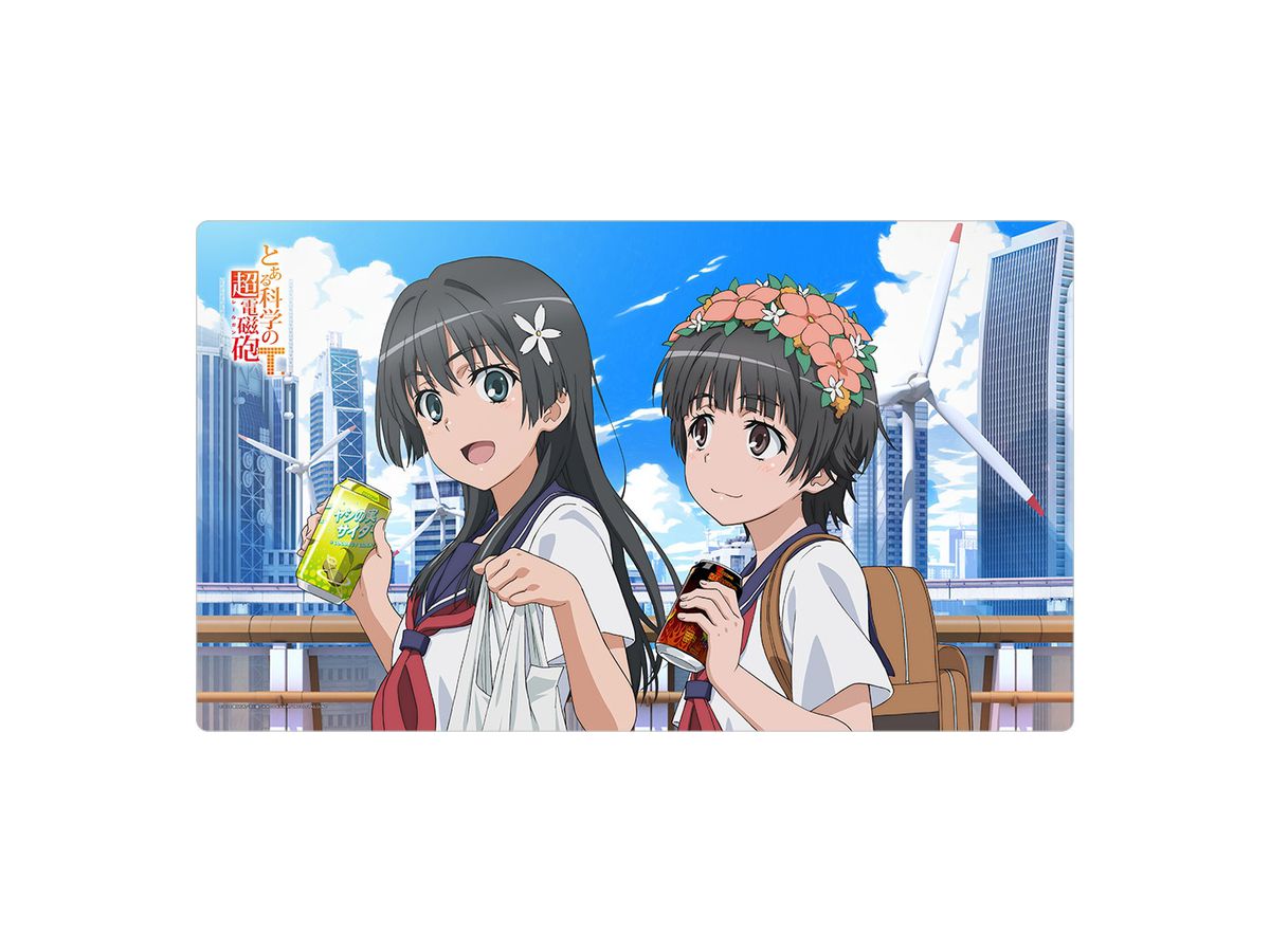 とある科学の超電磁砲t ラバーマット 佐天涙子 初春飾利 By キース ホビーリンク ジャパン