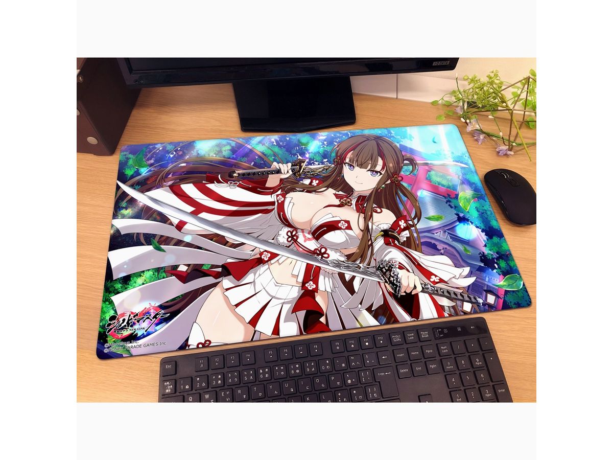 シノビマスター 　閃乱カグラ　鴇　ラバーマット　新品未開封 シノビマスター 閃乱カグラ NEW LINK]ラバーマット（鴇／爆乳祭