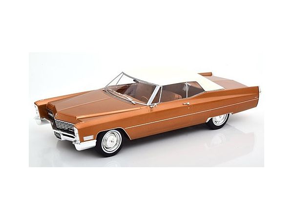 1/18 Cadillac Deville with Softtop 1967 Gold Brown-Metallic | HLJ