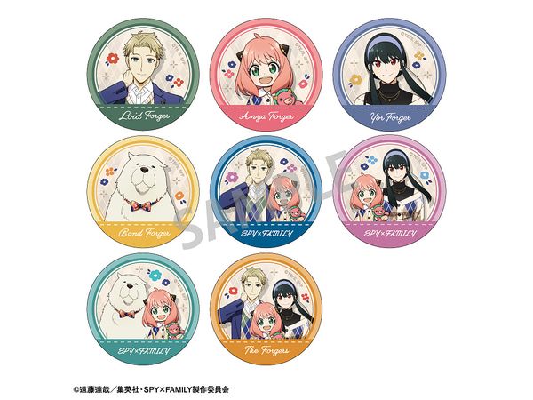 SPY x FAMILY トレーディング缶バッジ/アーガイル 1Box 8pcs | HLJ.co.jp