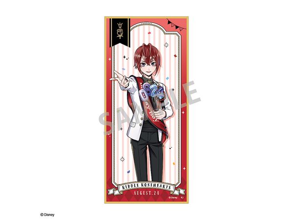 紙製品　【BOX】ディズニー ツイステッドワンダーランド トレーディング短冊色紙 おめかしバースデーver. ディズニー ツイステッドワンダーランド トレーディング短冊色紙