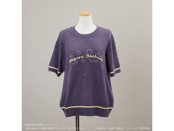 衣料雑貨　蜂楽廻 ルームウェア プルオーバー パープル ユニセックスサイズ 「ブルーロック meets Palude」 ブルーロック 蜂楽 廻 Palude ルームウェア（TVアニメ『ブルー