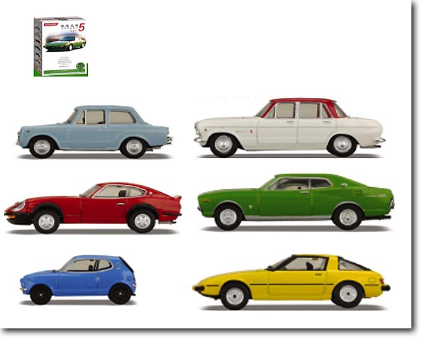 KONAMI 絶版名車コレクションVOL.5 絶版名車コレクション Vol. 5: 1Box