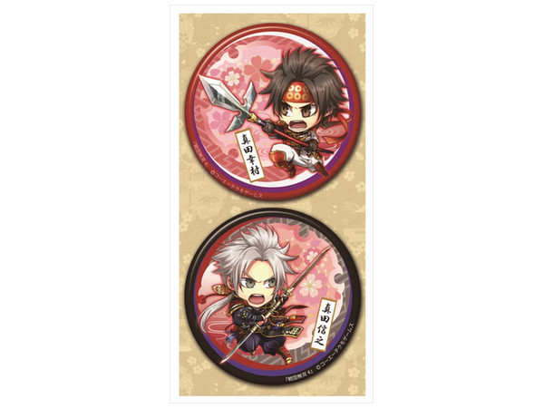 戦国無双4 缶マグネットセット 真田幸村・真田信之 | HLJ.co.jp
