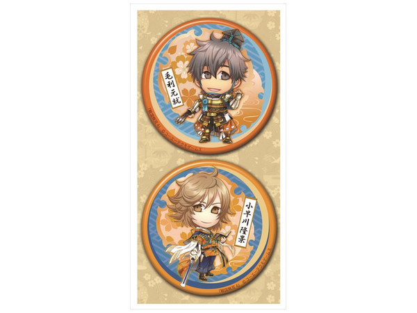 戦国無双4 缶マグネットセット 毛利元就 小早川隆景 By コーエー ホビーリンク ジャパン