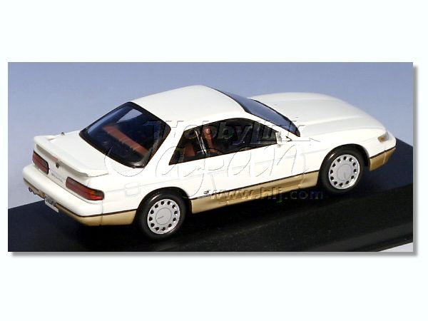 1/43 ニッサン シルビア S13 K's ホワイト/ゴールドツートン | HLJ.co.jp